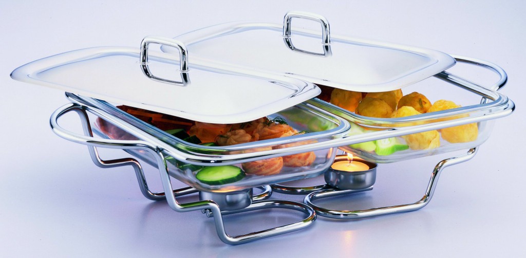 K500,K550 两个自助餐具，食物加热器，不锈钢餐具，食物保温器，微波炉烤箱玻璃套装餐具